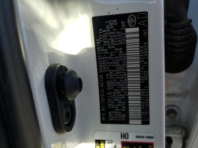 2015 TOYOTA COROLLA L 2T1BURHE8FC295560