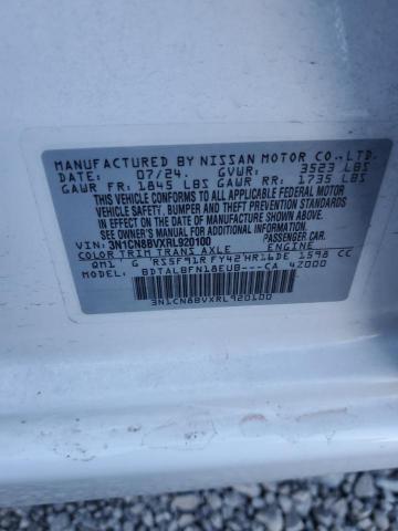 2024 NISSAN VERSA S - 3N1CN8BVXRL920100