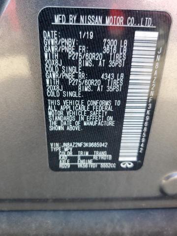 2019 INFINITI QX80 LUXE - JN8AZ2NF3K9685942
