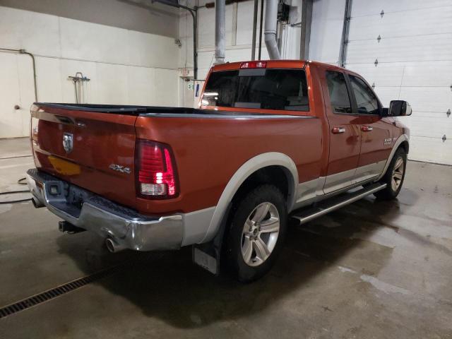 RAM 1500 LARAM 2013 orange  gas 1C6RR7JT0DS691210 photo #4