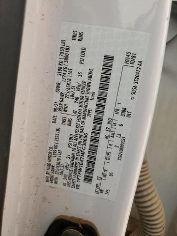 2021 FORD F150 SUPER - 1FTFW1E57MFC30656