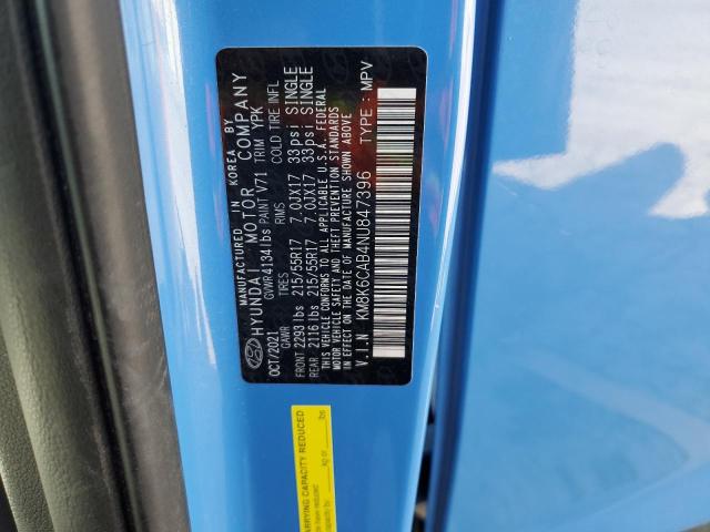 2022 HYUNDAI KONA SEL - KM8K6CAB4NU847396