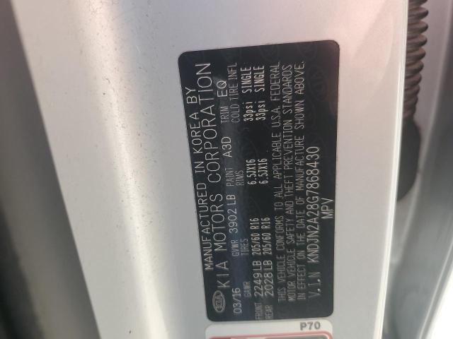 2016 KIA SOUL - KNDJN2A28G7868430