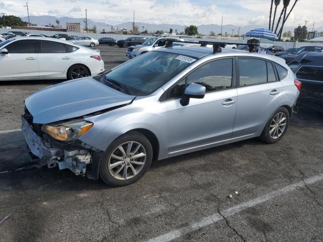 SUBARU IMPREZA PR 2014 silver  gas JF1GPAC64E8277684 photo #1