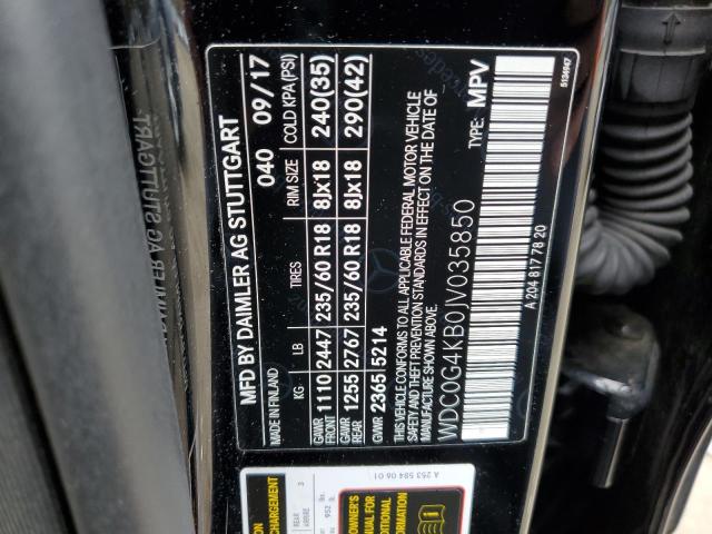 2018 MERCEDES-BENZ GLC 300 4M - WDC0G4KB0JV035850