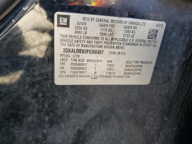 2015 GMC TERRAIN SL - 2GKALMEK8F6366497