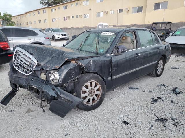KIA AMANTI 2005 black sedan 4d gas KNALD124055070757 photo #1