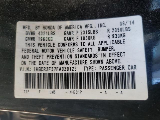 2015 HONDA ACCORD SPO 1HGCR2F57FA020123
