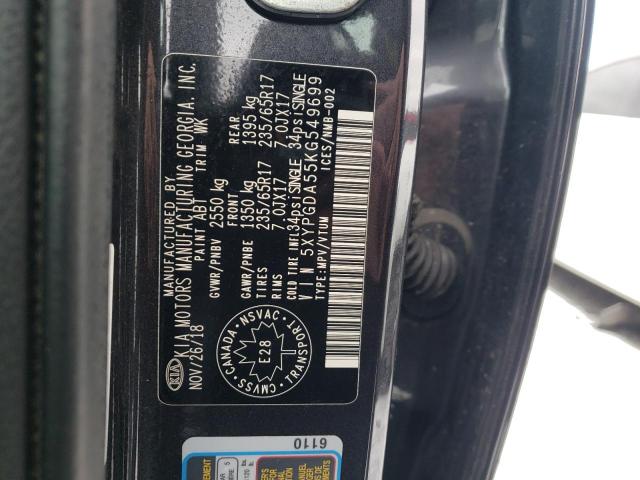 2019 KIA SORENTO LX - 5XYPGDA55KG549699