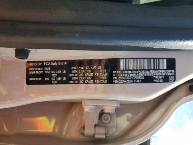 2016 FIAT 500X EASY - ZFBCFXBT1GP356084