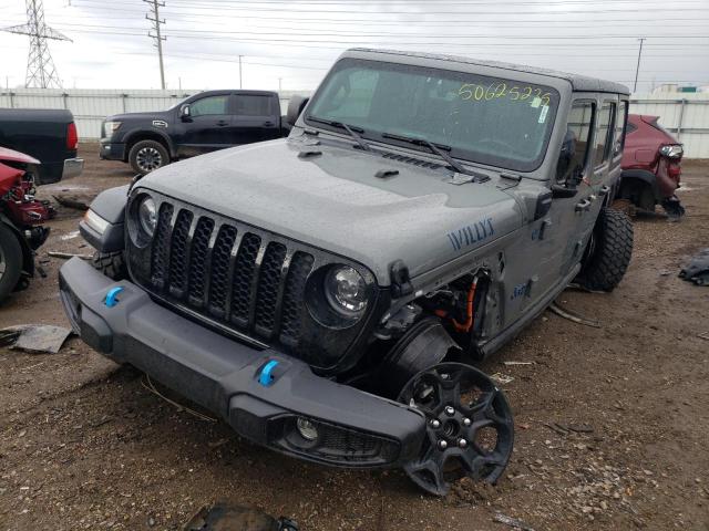 Vin: 1c4jjxn67pw624554, lot: 50625235, jeep wrangler 4xe 2023 img_1