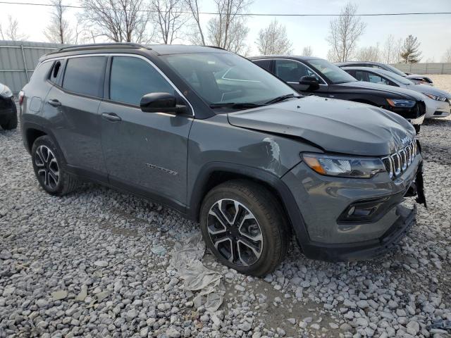 Vin: 3c4njdcn9pt558315, lot: 48219915, jeep compass limited 20234