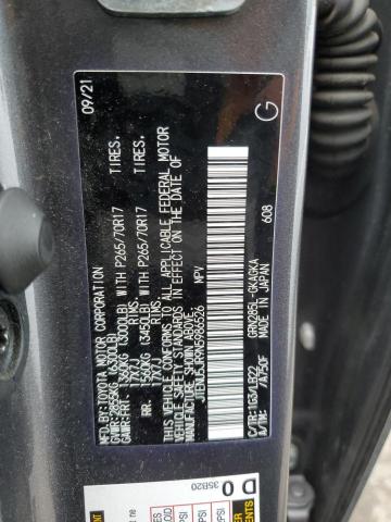 2022 TOYOTA 4RUNNER SR - JTENU5JR9N5986526