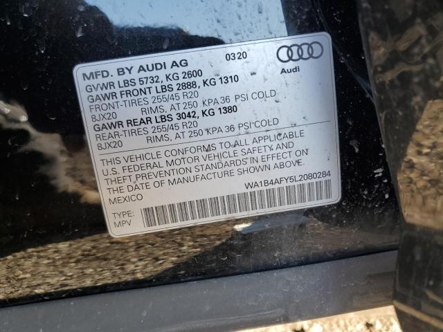 2020 AUDI SQ5 PREMIU - WA1B4AFY5L2080284