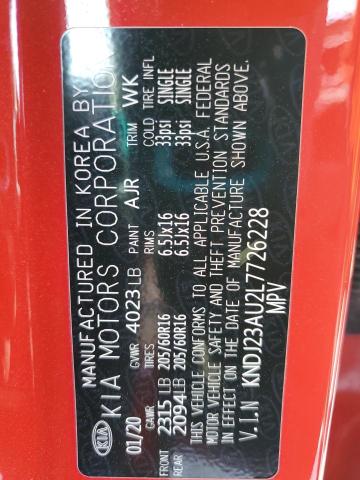 2020 KIA SOUL LX - KNDJ23AU2L7726228