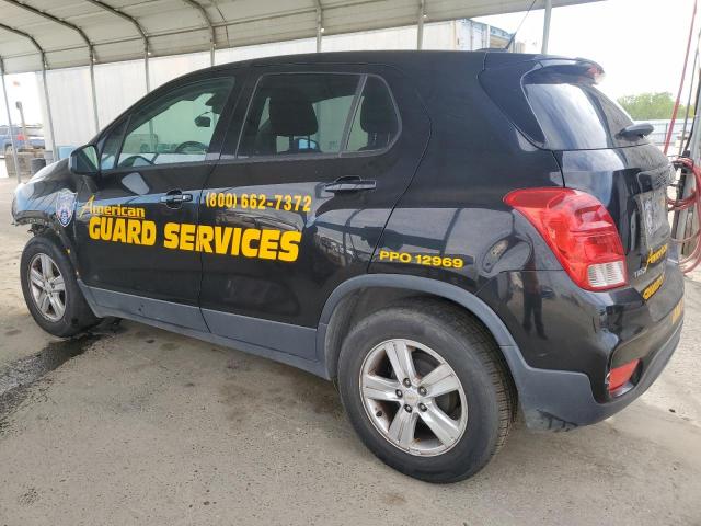 CHEVROLET TRAX LS 2020 black  gas KL7CJKSB5LB041220 photo #3