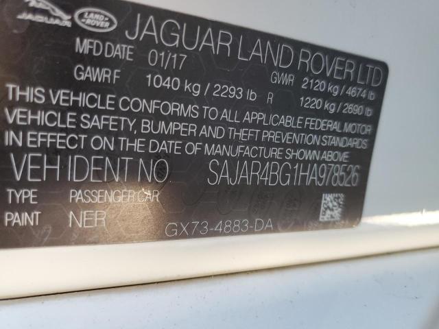 2017 JAGUAR XE - SAJAR4BG1HA978526