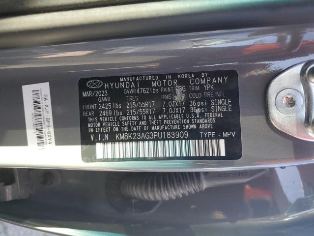 2023 HYUNDAI KONA SE - KM8K23AG3PU183909