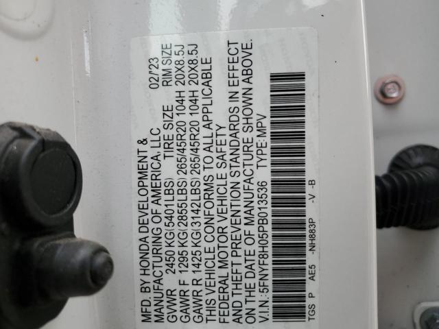 2023 HONDA PASSPORT E - 5FNYF8H05PB013536