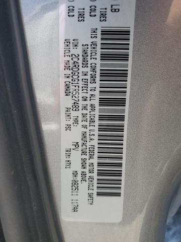 2015 DODGE GRAND CARA - 2C4RDGCG1FR527489