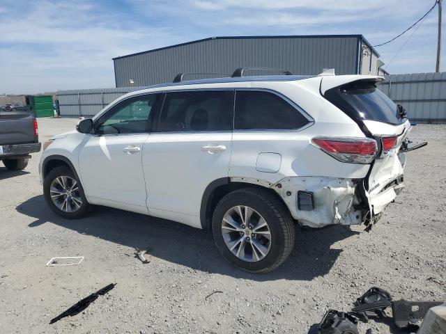 Vin: 5tdjkrfh4fs121555, lot: 49957815, toyota highlander xle 20152