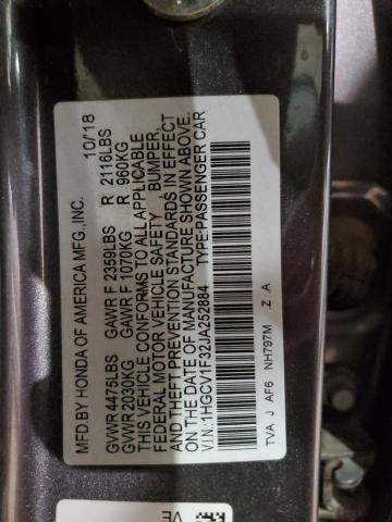 2018 HONDA ACCORD SPO - 1HGCV1F32JA252884