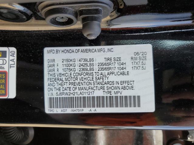 2020 HONDA CR-V LX - 5J6RW2H21LA011217