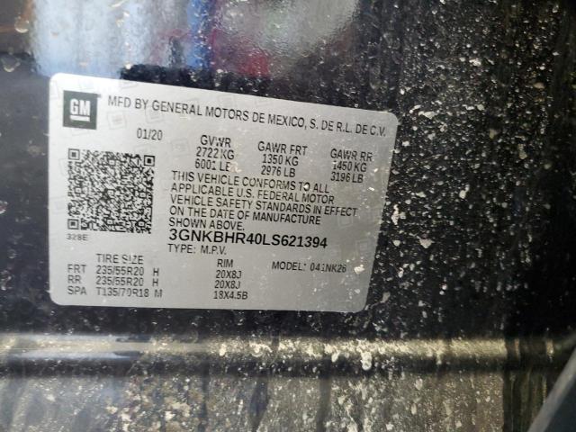 2020 CHEVROLET BLAZER 2LT - 3GNKBHR40LS621394