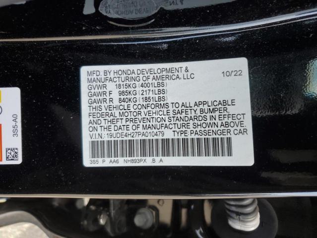 2023 ACURA INTEGRA 19UDE4H27PA010479