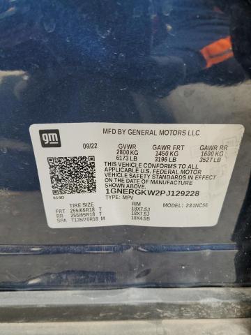 2023 CHEVROLET TRAVERSE L - 1GNERGKW2PJ129228