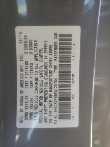 2015 HONDA ACCORD SPO - 1HGCR2F56FA125784