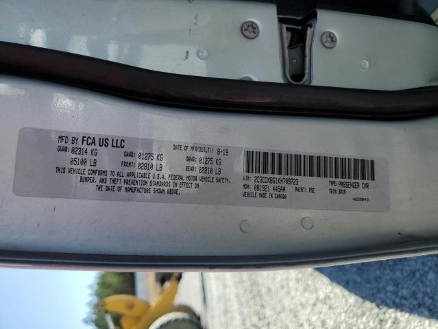 2019 DODGE CHARGER SX - 2C3CDXBG1KH709723