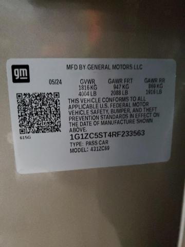 2024 CHEVROLET MALIBU LS - 1G1ZC5ST4RF233563