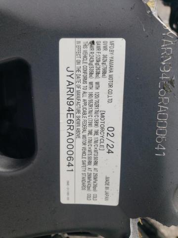 2024 YAMAHA MT09 JYARN94E6RA000641
