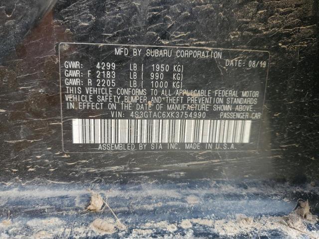 2019 SUBARU IMPREZA PR - 4S3GTAC6XK3754990