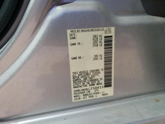 2020 NISSAN ALTIMA S - 1N4BL4BV0LC250413