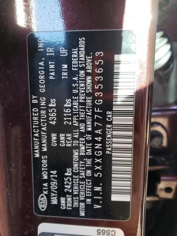 2015 KIA OPTIMA EX - 5XXGN4A77FG353653