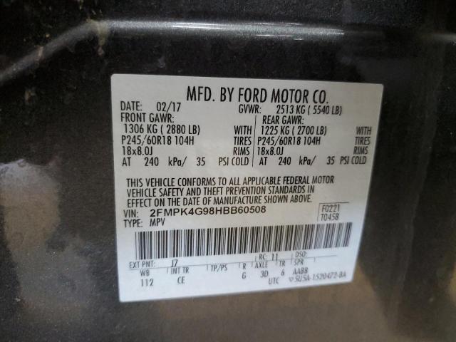 2017 FORD EDGE SE - 2FMPK4G98HBB60508