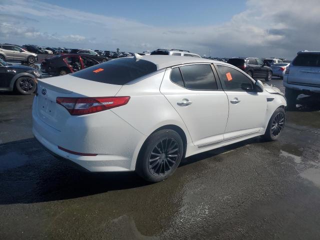 KIA OPTIMA HYB 2012 white sedan 4d hybrid engine KNAGM4AD7C5022898 photo #4