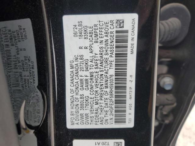 2024 HONDA CIVIC SPOR - 2HGFE2F58RH593076
