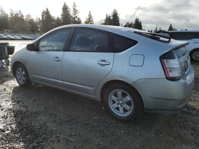TOYOTA PRIUS 2005 silver hatchbac hybrid engine JTDKB20U957049150 photo #3