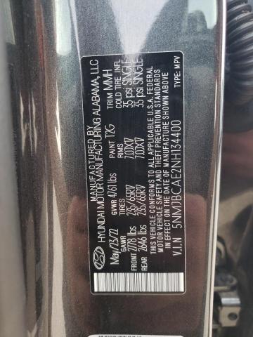 2022 HYUNDAI TUCSON SEL - 5NMJBCAE2NH134400