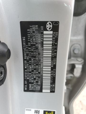 2022 TOYOTA COROLLA LE - 5YFEPMAE8NP272070