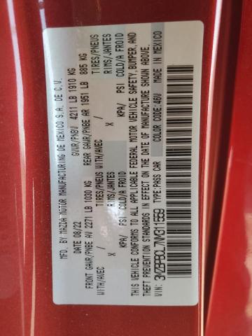 2022 MAZDA 3 PREFERRE - 3MZBPBCL7NM311559