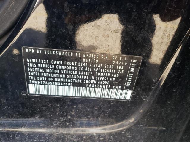 2015 VOLKSWAGEN JETTA SE - 3VWD17AJ5FM342500