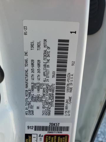 2023 TOYOTA TUNDRA CRE - 5TFMC5AB9PX002272