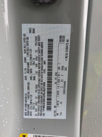 2024 FORD BRONCO OUT 1FMDE8BH2RLB27456