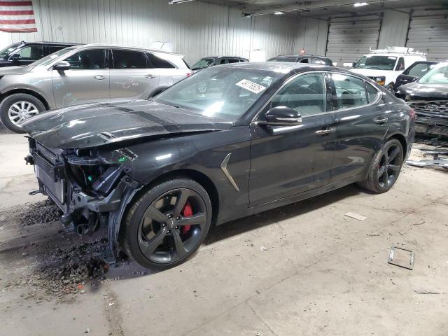 GENESIS G70 PRESTI 2019 black  gas KMTG34LE9KU025478 photo #1