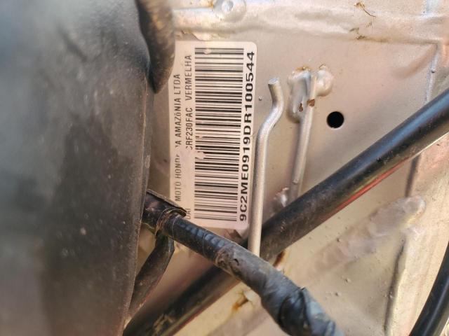 2013 HONDA CRF230 F 9C2ME0919DR100544