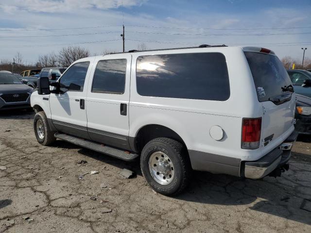 FORD EXCURSION 2004 white  gas 1FMNU41LX4EB42709 photo #3